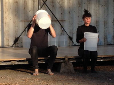Klaas Hubner and Lysandre
Coutu-Sauve perform CLEAR