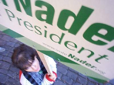 Shana is 4 Nader--why aren't you?