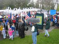 march 19 2005 peace rally seattle center