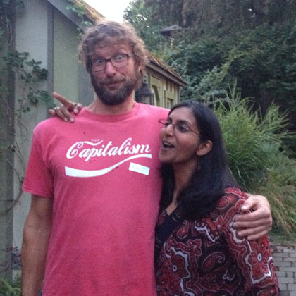 Zverina and Kshama
                        Sawant