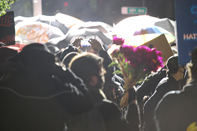 protest bouquet