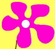 i'm just sitting here watching the cat eat the flowers