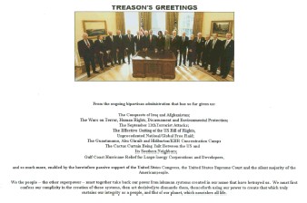 Treason's Greetings